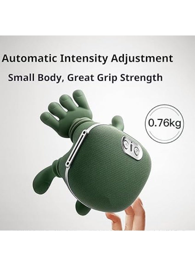 مدلك الرقبة سياسو  جهاز تدليك الرقبة والكتف برو N7 ماستر كهربائي ثلاثي الأبعاد مع تسخين سريع 3 سرعات قابلة للتعديل وسادة مساج للرقبة والظهر والكتف محمول للاستخدام المنزلي والمكتبي - Image 3